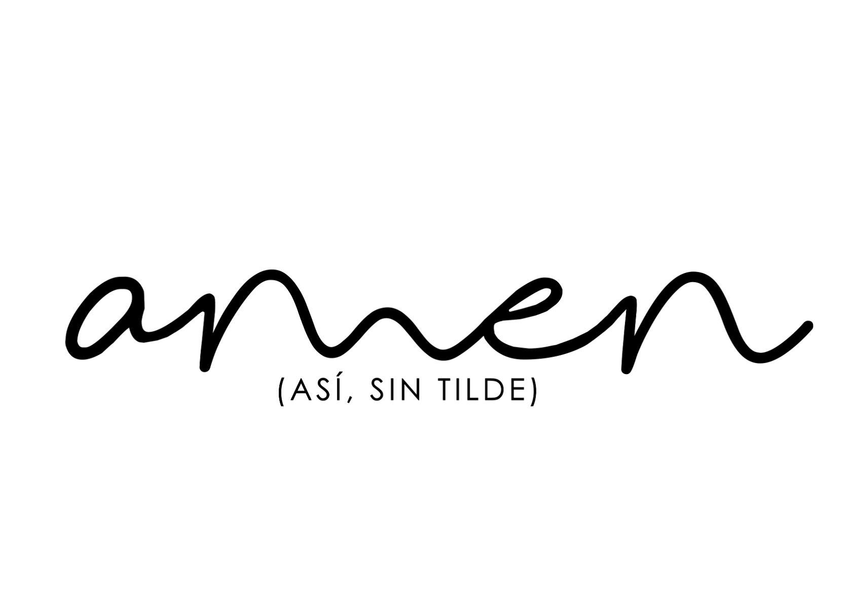 Amen (así, sin tilde) – Prepascua Tenerife