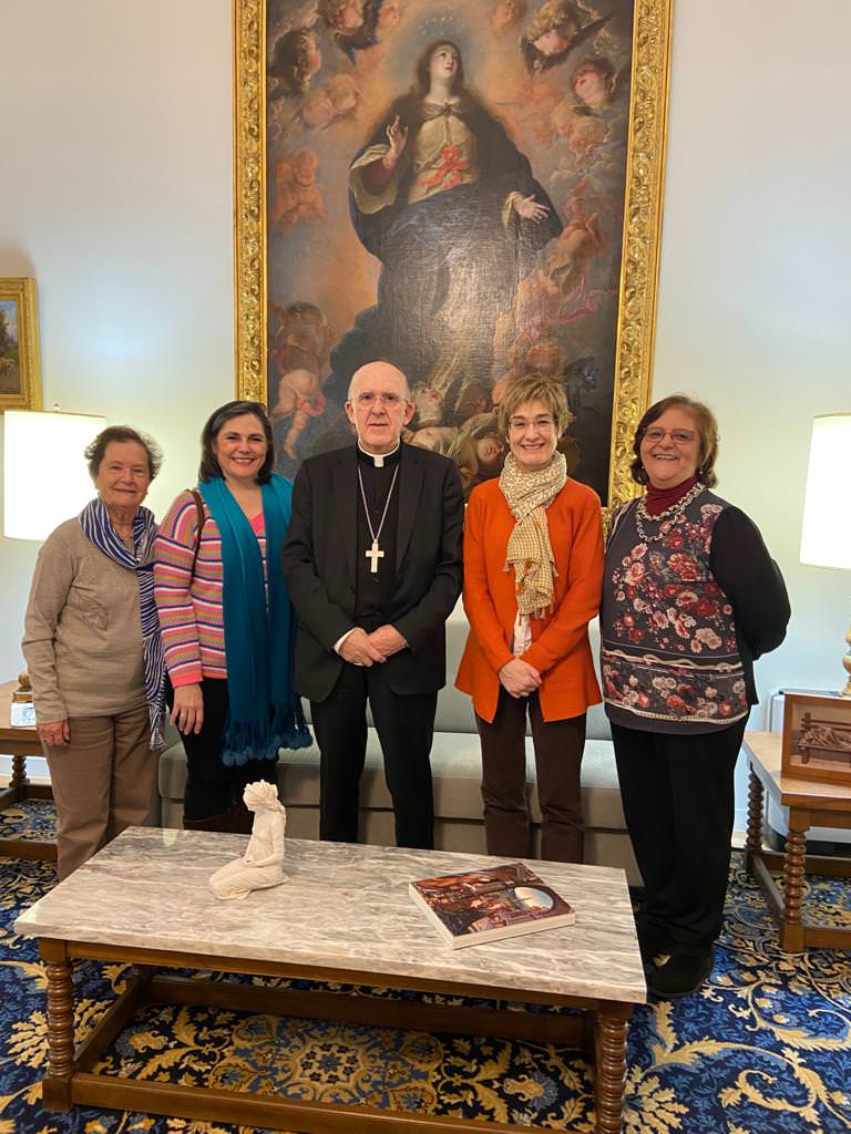 Visita del Gobierno General a Monseñor D. Carlos Osoro, arzobispo de Madrid
